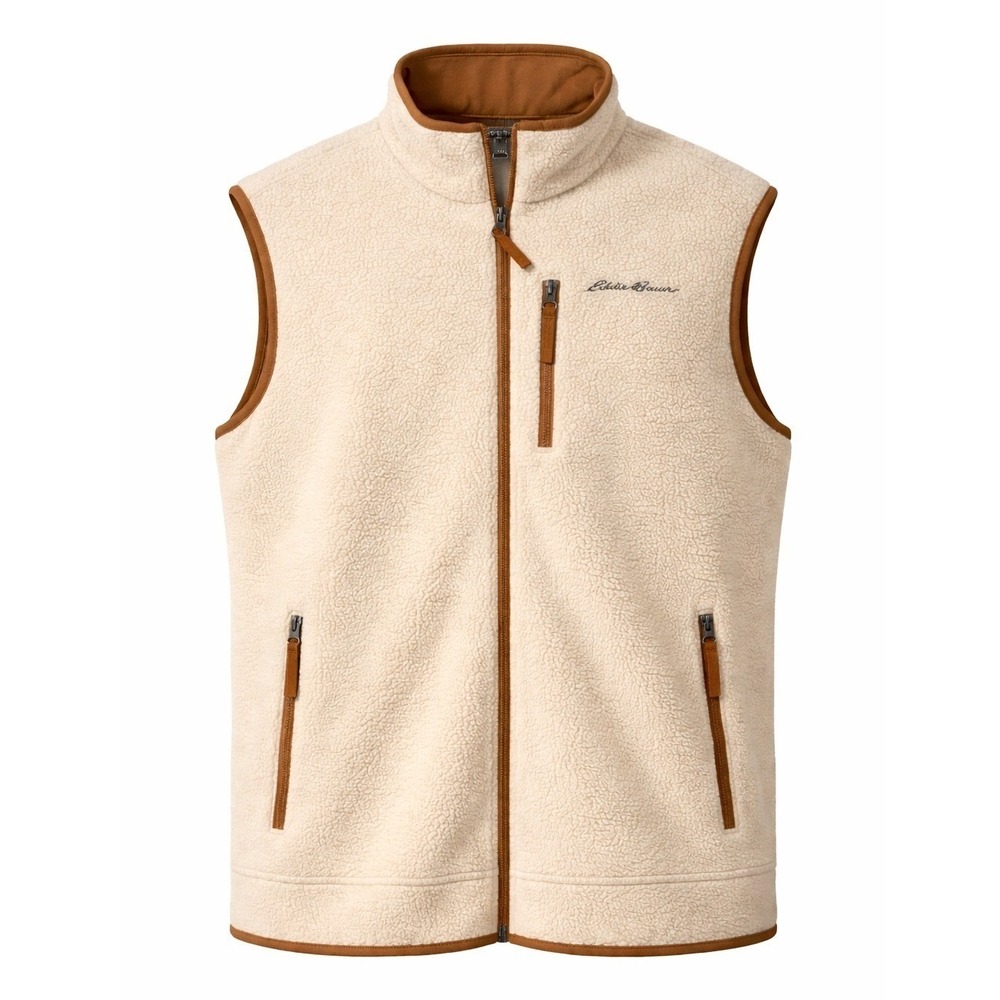 Eddie Bauer Men's XL Tall Two Tone Hiking Outdoor Vest Mountain